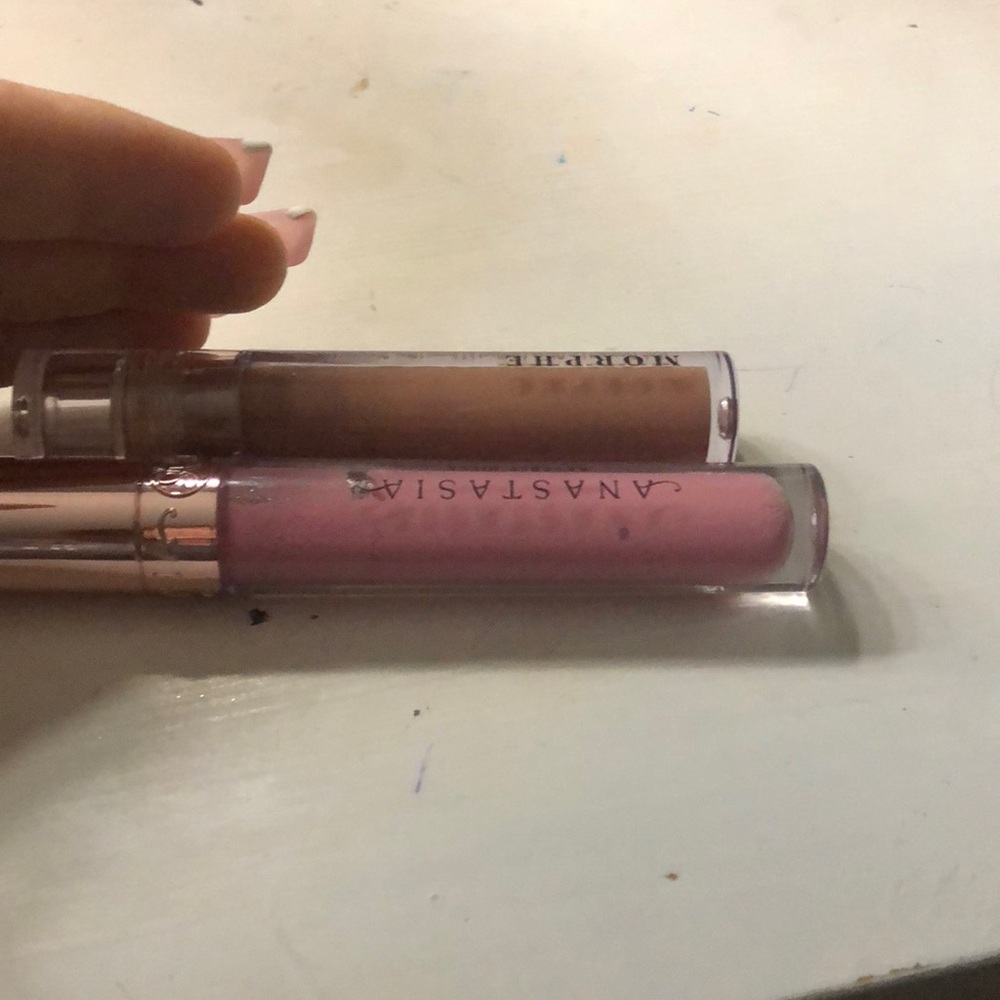 Anastasia Beverly Hills lip gloss & Morphe Drip Gloss